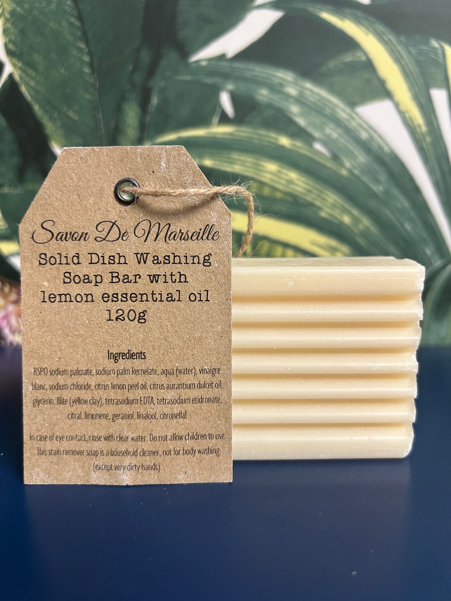 Solid Dish Washing Soap Bar 120g