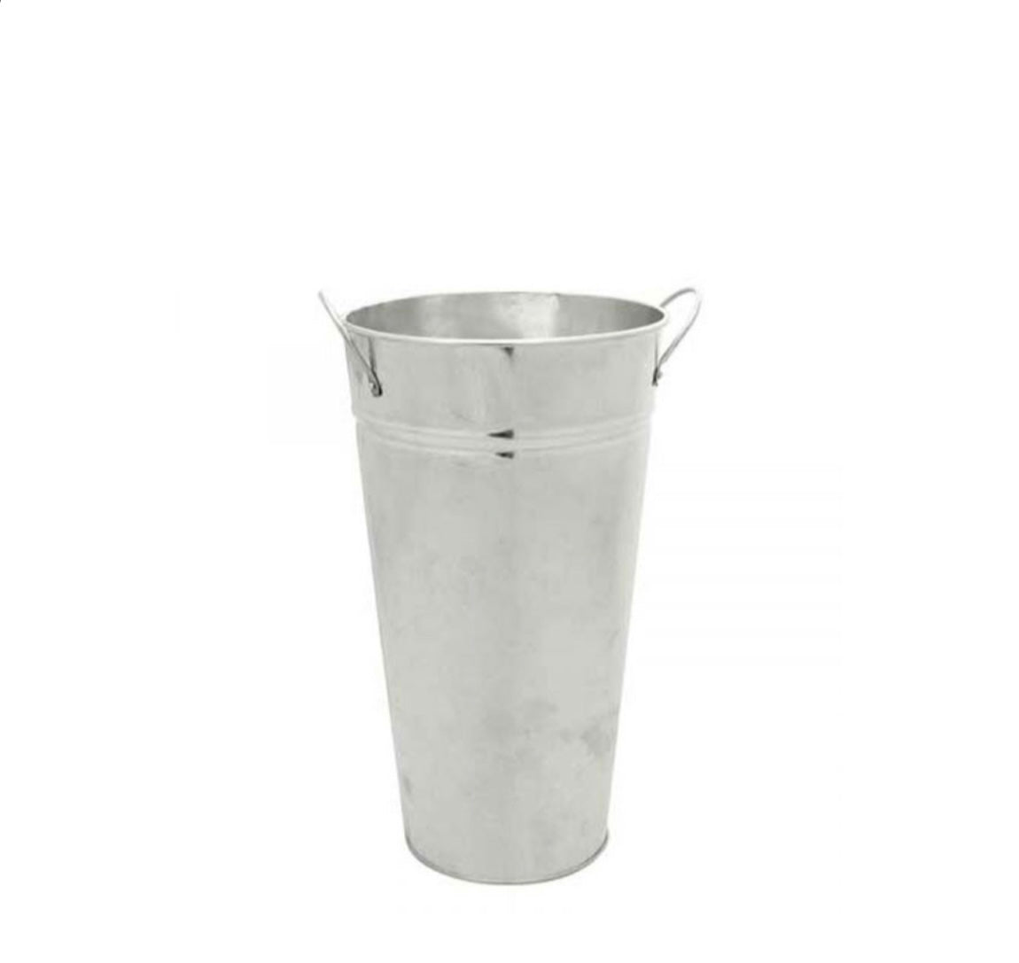 Toilet Brush & Holder Set Silver