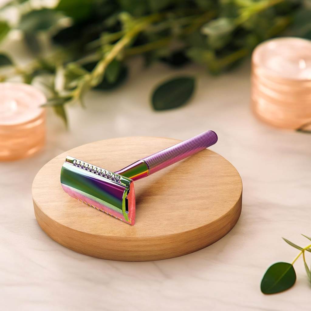 Safety Razor (Rainbow) - Blades included