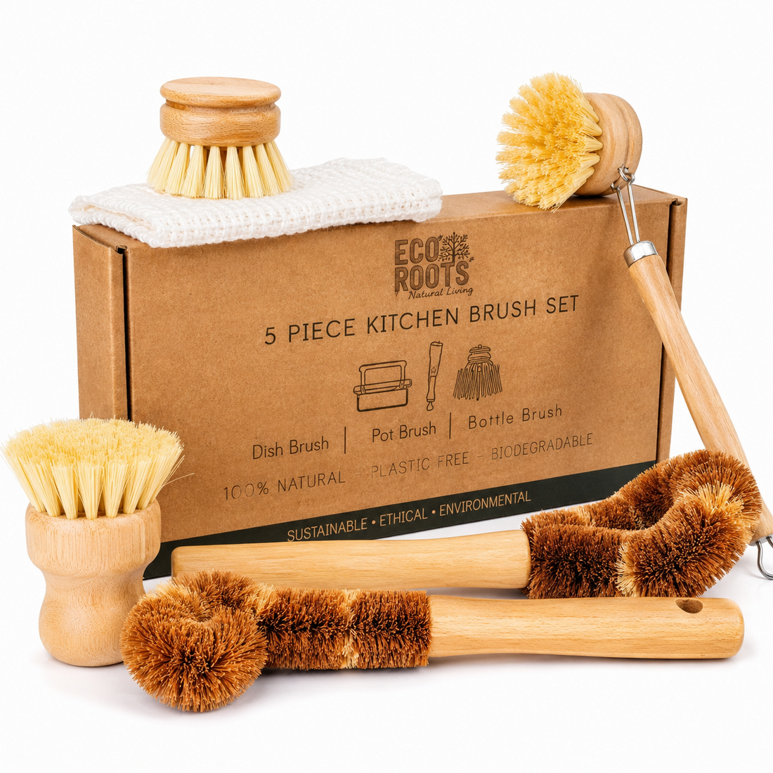 The Environmental Benefits of Bamboo Kitchen Brushes for UK Homes