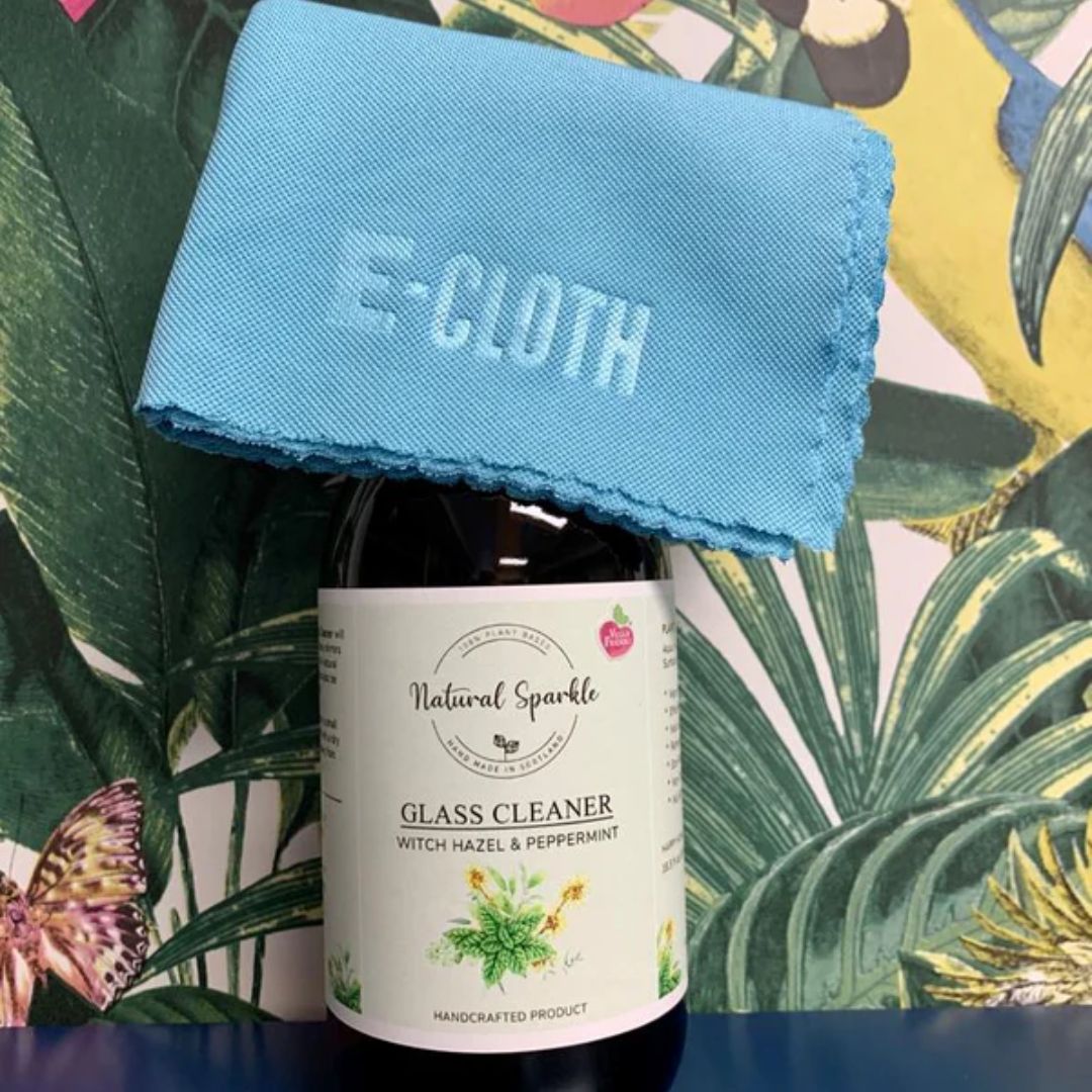 Glass Cleaner Starter Set UK by Natural Sparkle: Easy & Eco-Friendly Cleaning Solution