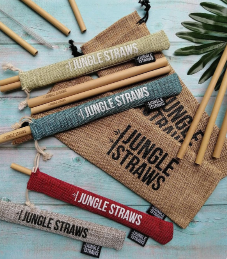 How Jungle Culture Bamboo Straws UK Reduce Plastic Waste | Natural Sparkle