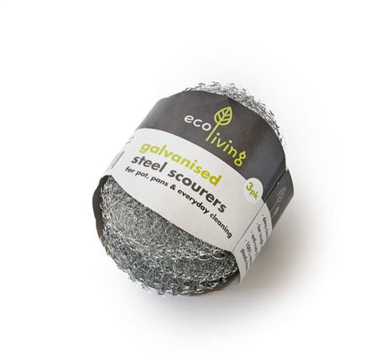 Steel Scourers - 3 Pack