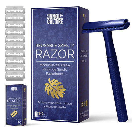 Safety Razor (Sapphire) - Blades included