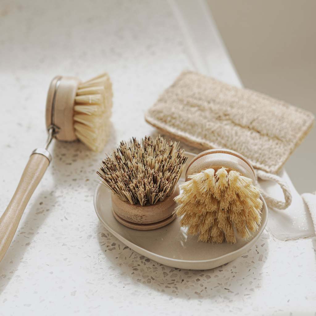 4 Piece Dish Brush Set