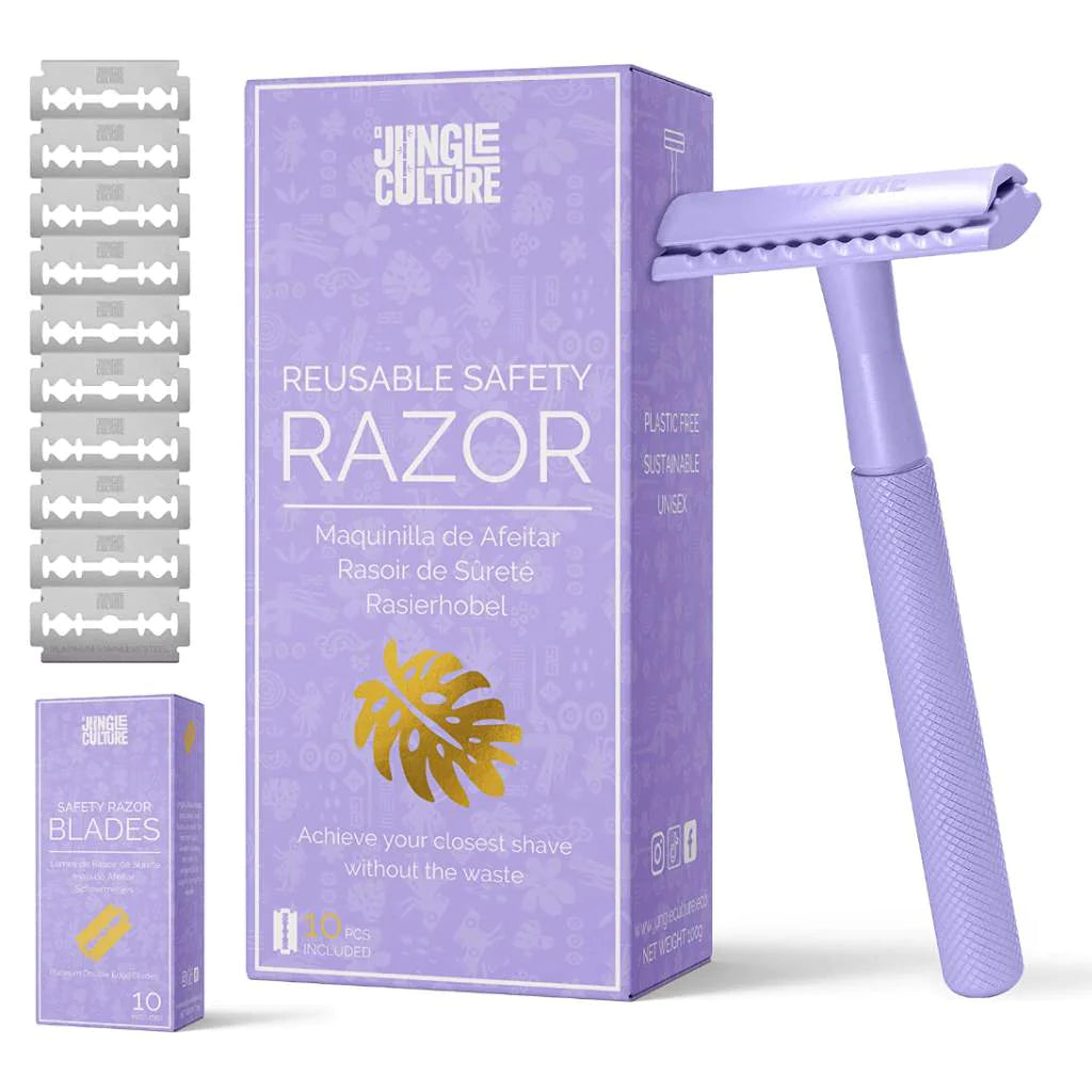 Safety Razor (Lilac) - Blades included