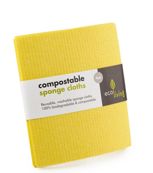 EcoLiving Compostable Sponge Cloths