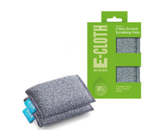 E-Cloth Non-Scratch Scrubbing Pads - Pack of 2