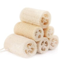 Natural Loofah | Organic Exfoliating Sponge Pad Scrubber