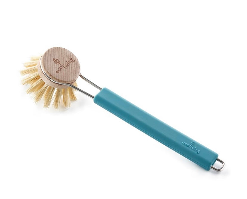 Dish Brush with Replaceable Head - Natural Plant Bristles (FSC 100%)