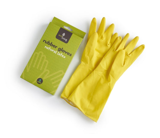 Natural Latex Rubber Gloves Medium